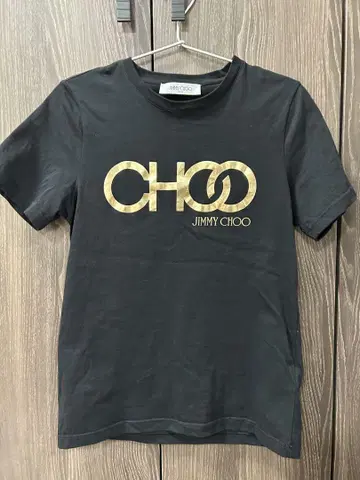 JIMMY CHOO 블랙 티셔츠 XXS