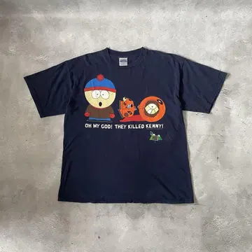90s TULTEX SOUTH PARK 사우스 파크 그래픽 티셔츠