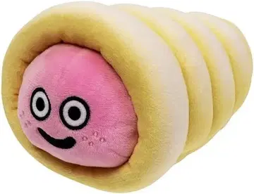 스마일 슬라임 봉제 인형 M 코로네 화이트