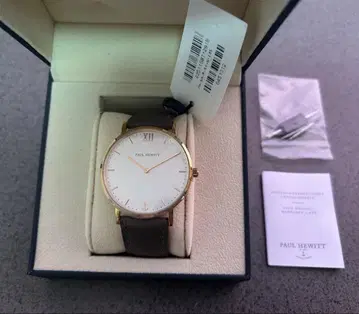 폴 휴잇 손목시계 PH-SA-R-ST-W-13S 39mm