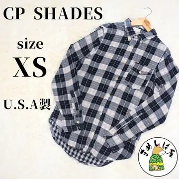 CP SHADS 씨피 셰이즈 [XS] 타탄 체크 셔츠 미국제