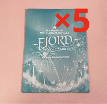 mrs. green apple 팝업 FJORD 포토 카드 미개봉