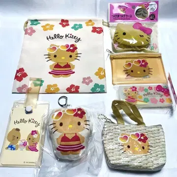 새상품 일광화상 키티 다이소 세리아 7종 세트 헬로키티 키티