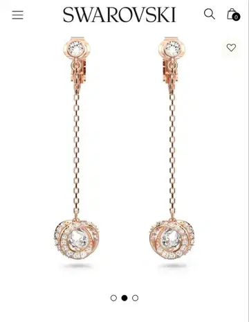 새상품 SWAROVSKI Generation 귀걸이 스와로브스키