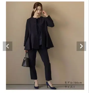 sono 페프럼 프릴 노카라 자켓