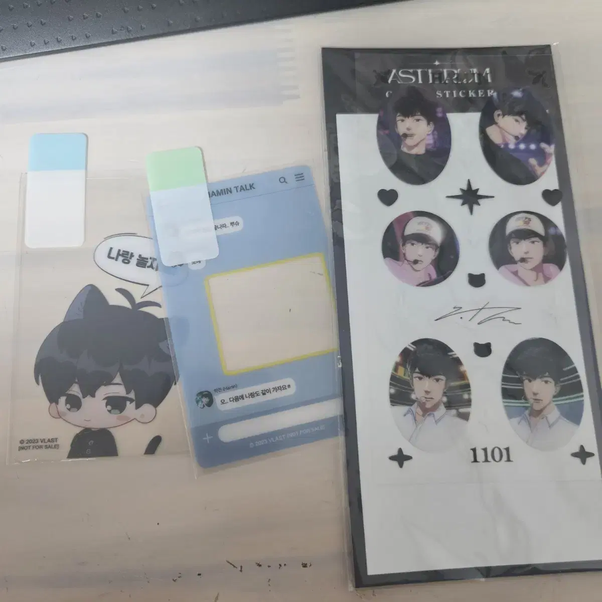新品公式【Plave】ハミン　BirthdayKit 非売特典トレカ　ステッカー PLAVE | 플레이브 PLAVE Hamin Birthday Poca & Sticker wts on