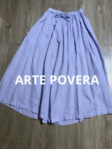 아르테 포베라 arte povera 린넨 와이드 팬츠 프리