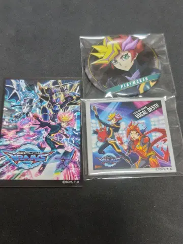 유희왕 유희왕 VRAINS 스티커 자켓 캔뱃지