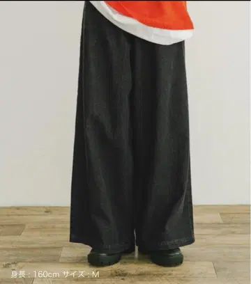 ITEMS URBANRESEARCH 데님 데님 팬츠 와이드 데님 S