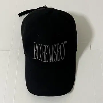 Bohemian Seoul 보헤미안 서울 캡 블랙 한국