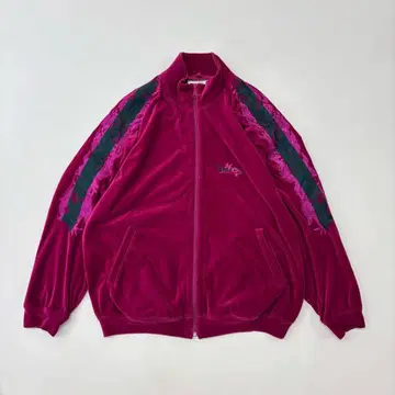 19aw doublet 트랙 자켓 자수 벨로아 저리 M