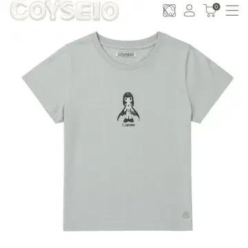coyseio 상의 티셔츠 반팔 한국