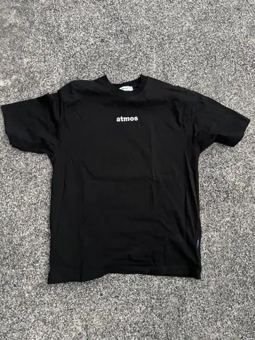 atmos 심플 로고 티셔츠 블랙