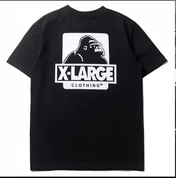 X-LARGE 고릴라 프린트 티셔츠
