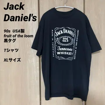 90s Jack Daniel's 티셔츠 USA제 XL 사이즈