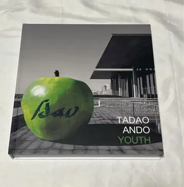 안도 다다오 친필 사인 도서 드로잉 카드 YOUTH 청춘 도록 플라이어