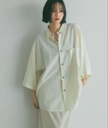 로리즈팜 노르만디 린넨 셔츠 SS