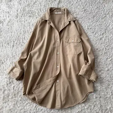 플라주 Nidom bio washer 셔츠 긴팔 넉넉한 겉옷