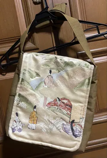 기모노 원단 숄더백