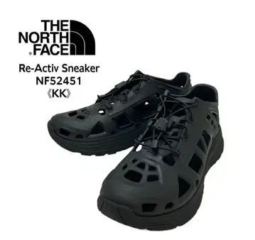 THE NORTH FACE 리 액티브 스니커즈 블랙 28cm