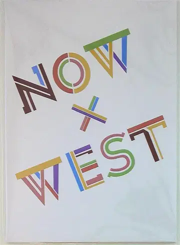 쟈니즈 WEST 17년 LIVE TOUR 2017 나우에스토 팜플렛