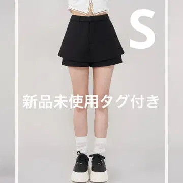 Darich 다리치 실루엣 컷 스커트 같은 숏 팬츠