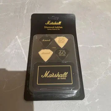 마샬 60주년 기념 피크 pick tin