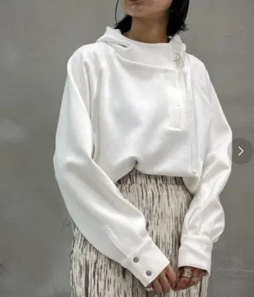 &g'aime 분또 후디 후드티 화이트
