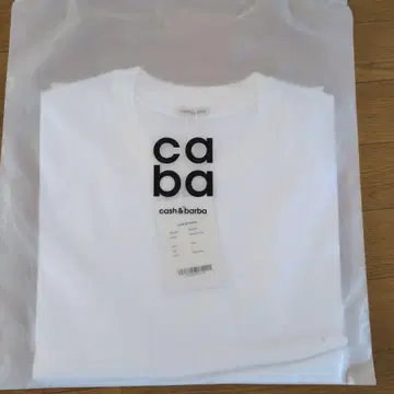 cash&barba 씨 아일랜드 코튼 레귤러 핏 T 화이트 사이즈 4