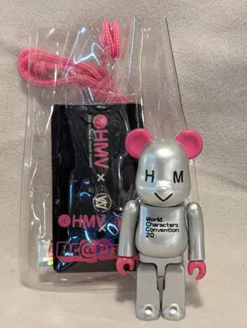 MEDICOMTOY 베어브릭 WCC20 티켓 베어 (은) HMV 100%