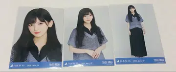 노기자카46 브로마이드 메쉬 니트 이케다 에이사 컴프