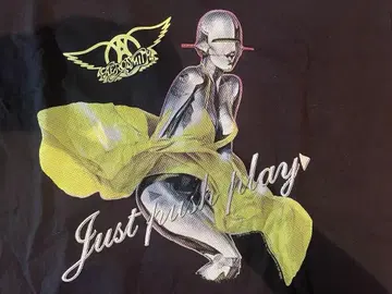 L 사이즈 aerosmith Just push Play 티셔츠