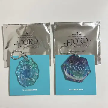 미세스 그린 애플 피요르드 FJORD 아크릴 키링 A B