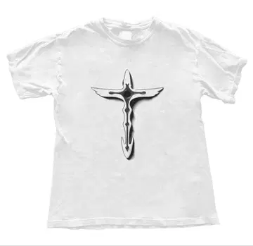 Tohji 극장판 Arena T-Cross Tee M 화이트