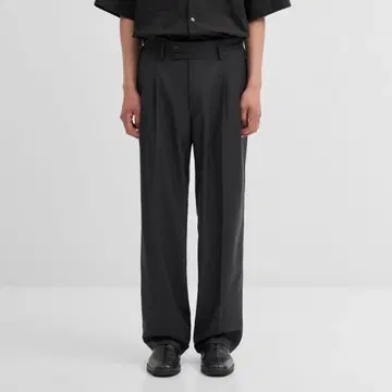 another office Santiago Slacks 차콜 01