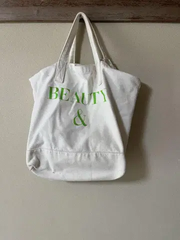 BEAUTY & YOUTH 로고 토트백