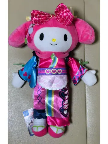 산리오 퓨로랜드 콜라보레이션 라이브 캐릭터 BIG 봉제 인형 마이멜로디