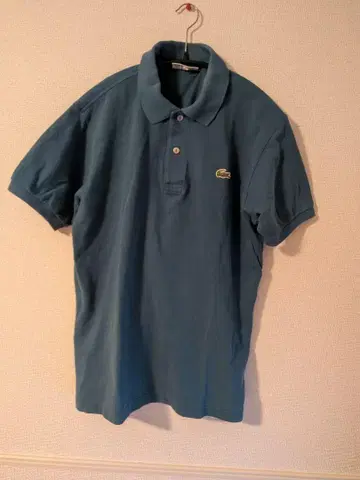 Lacoste 파랑 피케 셔츠 사이즈 4
