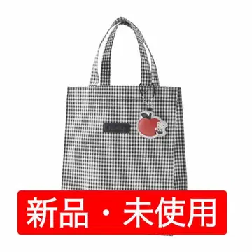 파밀리아 토트백 깅엄 체크
