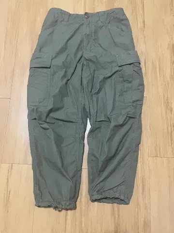 BEAMS+ 빔즈 밀리터리 코튼 카고 팬츠 카키