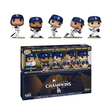 funko pop 로스앤젤레스 다저스 월드 시리즈 챔피온 5팩