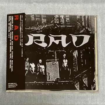 RAD 옴니버스 RUINS, D/RAD 슬래시/하드코어 오비 포함