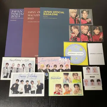 TXT 2022-2024 뉴스레터 및 포토 카드 등