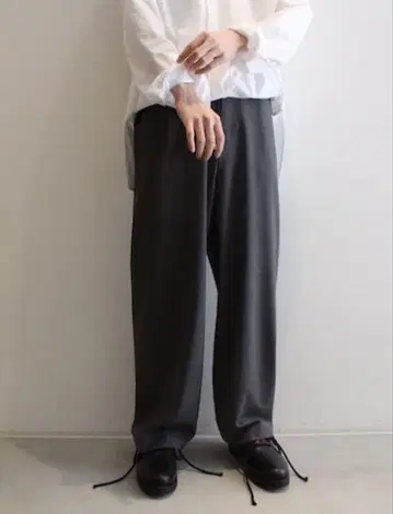 SUNSEA SNM-G STRAIGHT PANTS 슬랙스 17S41