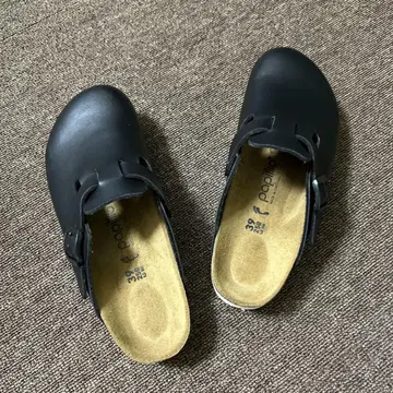 papillio 블랙 사보 샌들 39/25.0cm