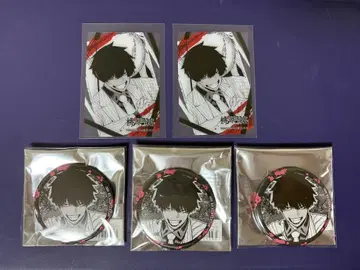 도원암귀 마네키네코 복숭아뿔 벚꽃 캔뱃지 클리어 카드