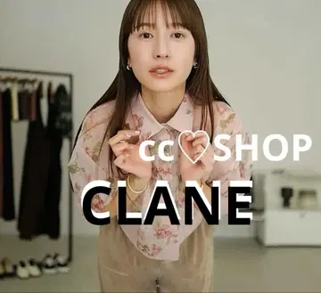 클라네 SHEER FLOWER SHORT SLEEVE SHIRTS
