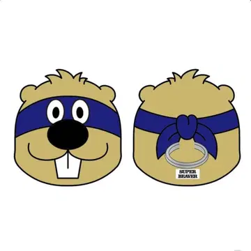 SUPER BEAVER 마스코트 반지
