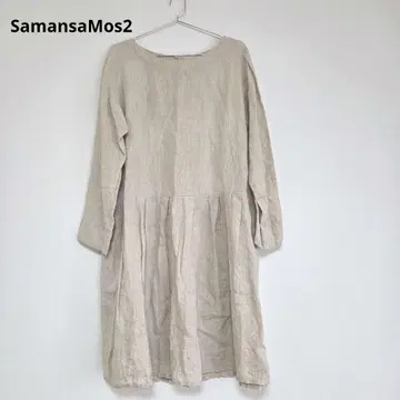 SamansaMos2 사만사 모스모스 원피스 린넨 100% M 사이즈