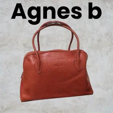 agnes b 애니에스 핸드백 레드